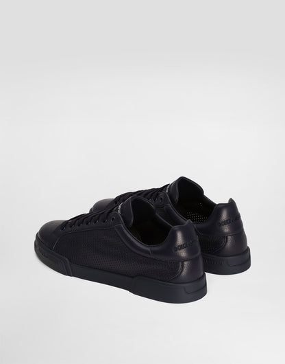 Men's Portofino Light Strobel Calfskin Sneakers Blue