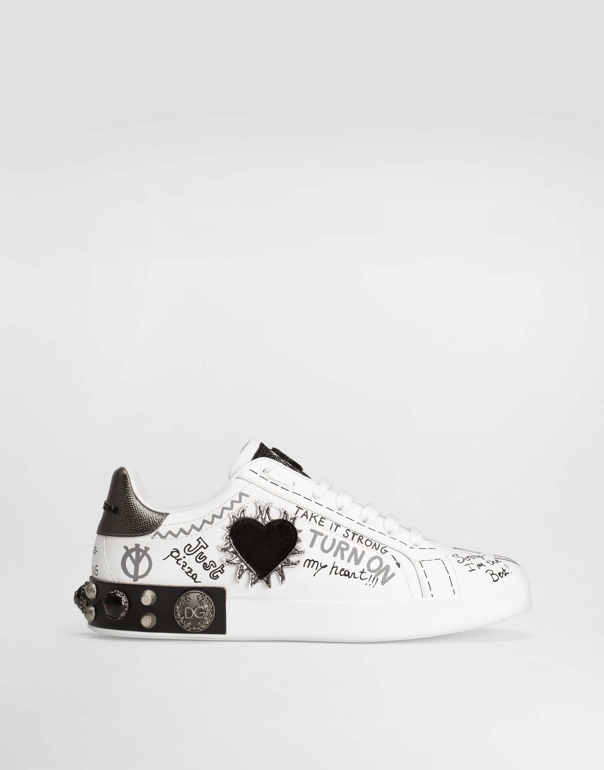 Portofino Calfskin Men's Sneakers Multicolor