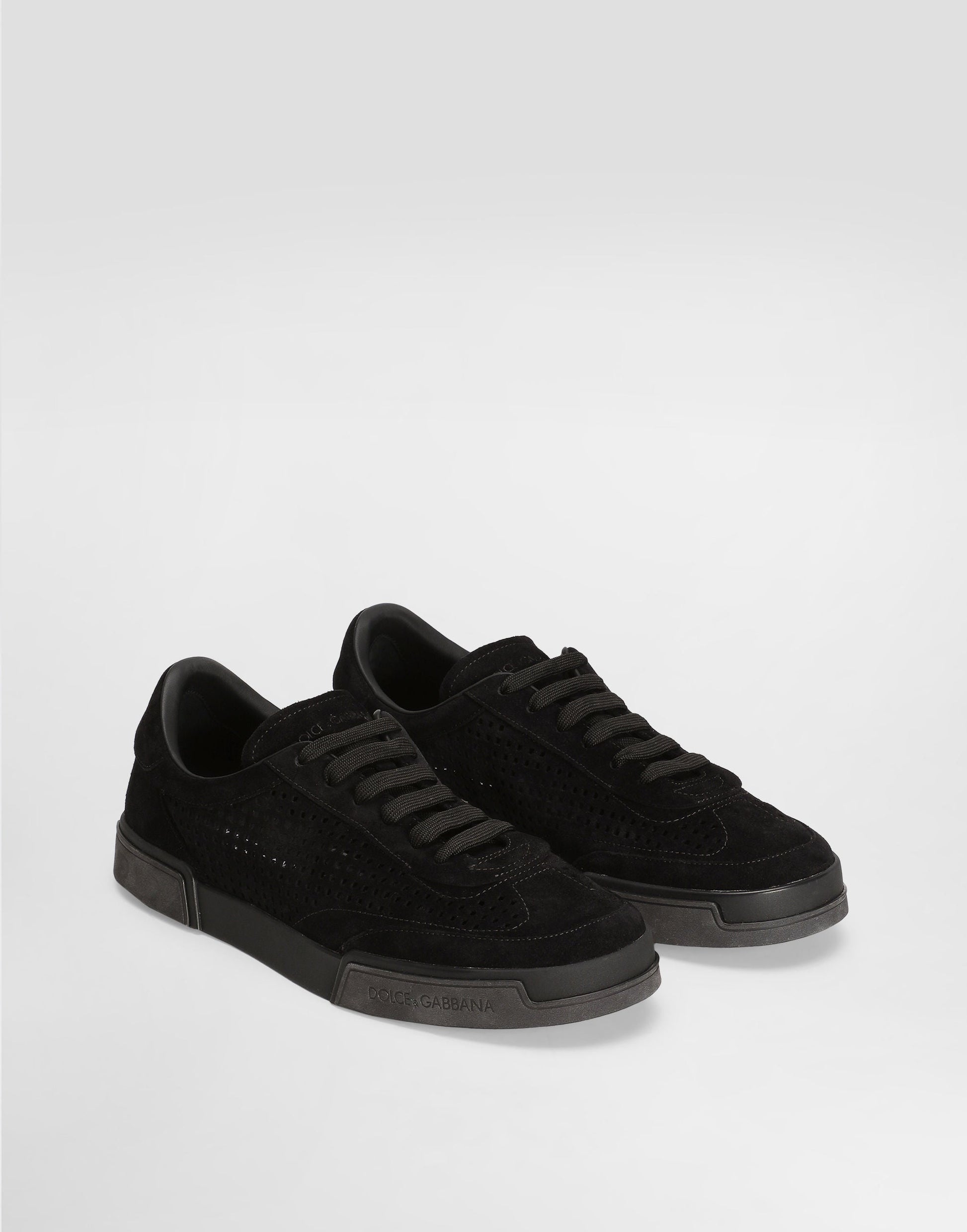 Portofino Yacht Suede Sneakers Black