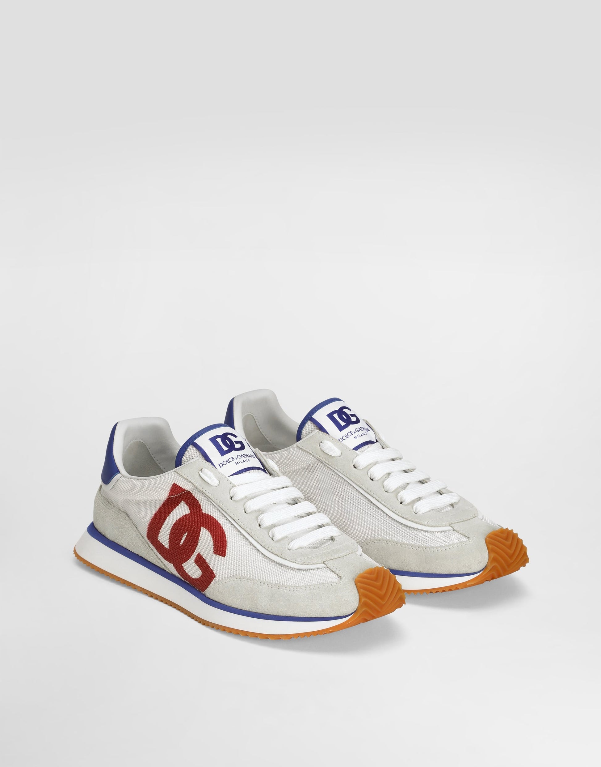 Men's DG CUSHION Mixed-Material Sneakers Multicolor