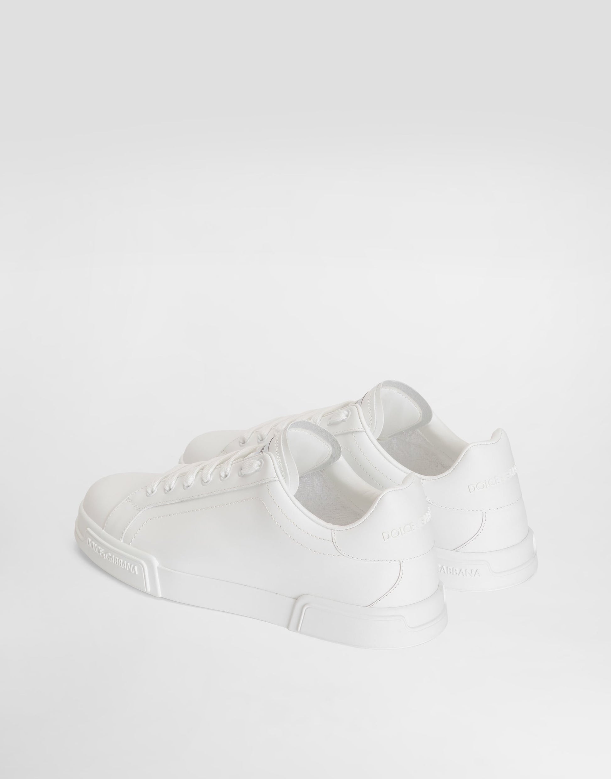 Portofino Light Men's Sneakers in Calfskin White