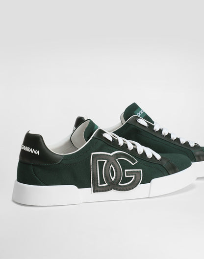 Portofino Light Men's Strobel Sneakers Canvas Calfskin Multicolor