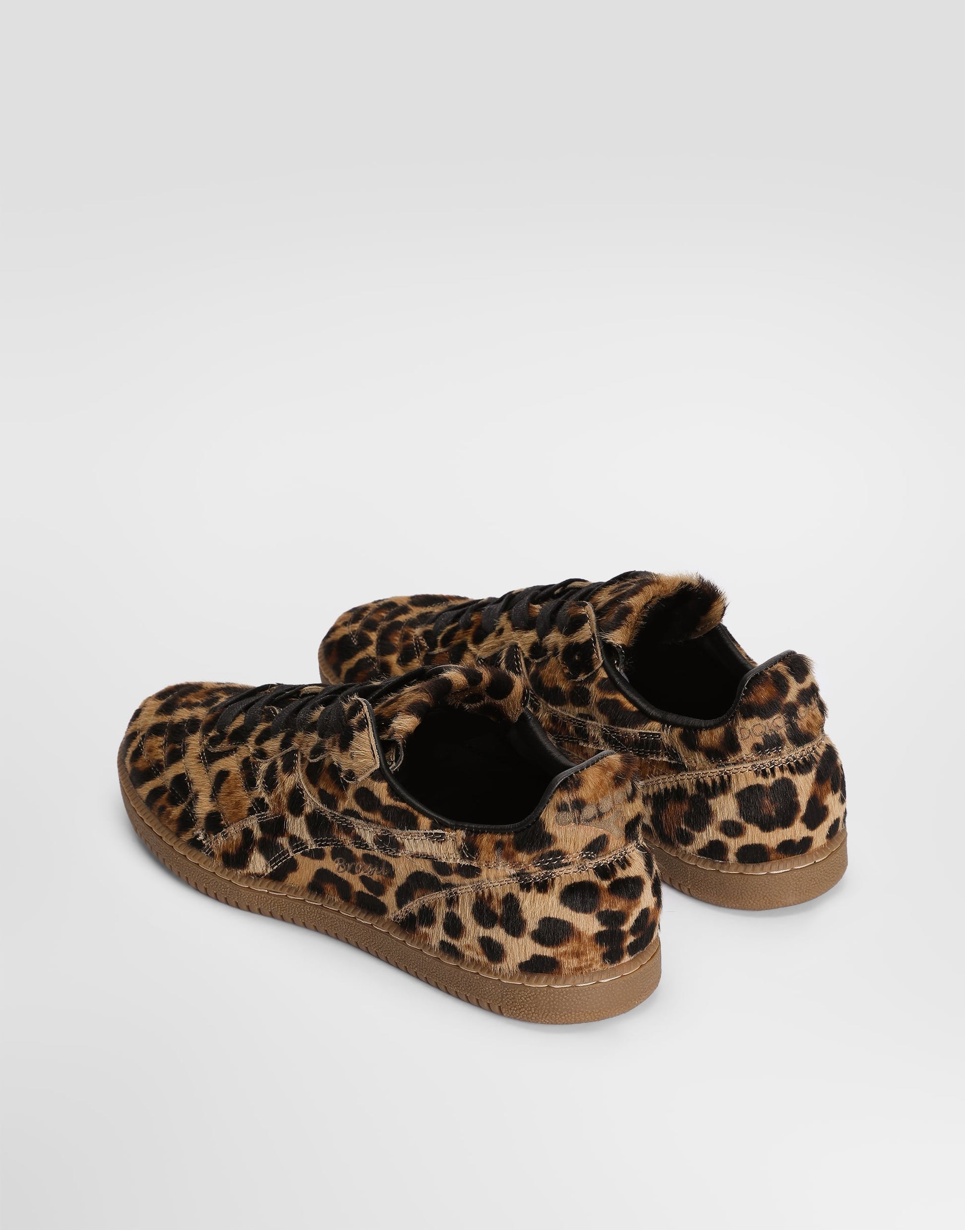 Pony Leo Men's Lace-Up Sneakers Leopard Multicolor