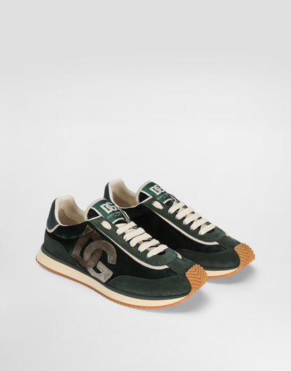 DG Cushion Men's Sneakers Velvet Calfskin Multicolor