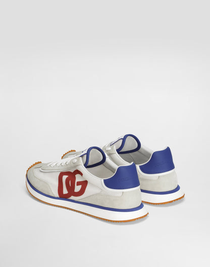 Men's DG CUSHION Mixed-Material Sneakers Multicolor