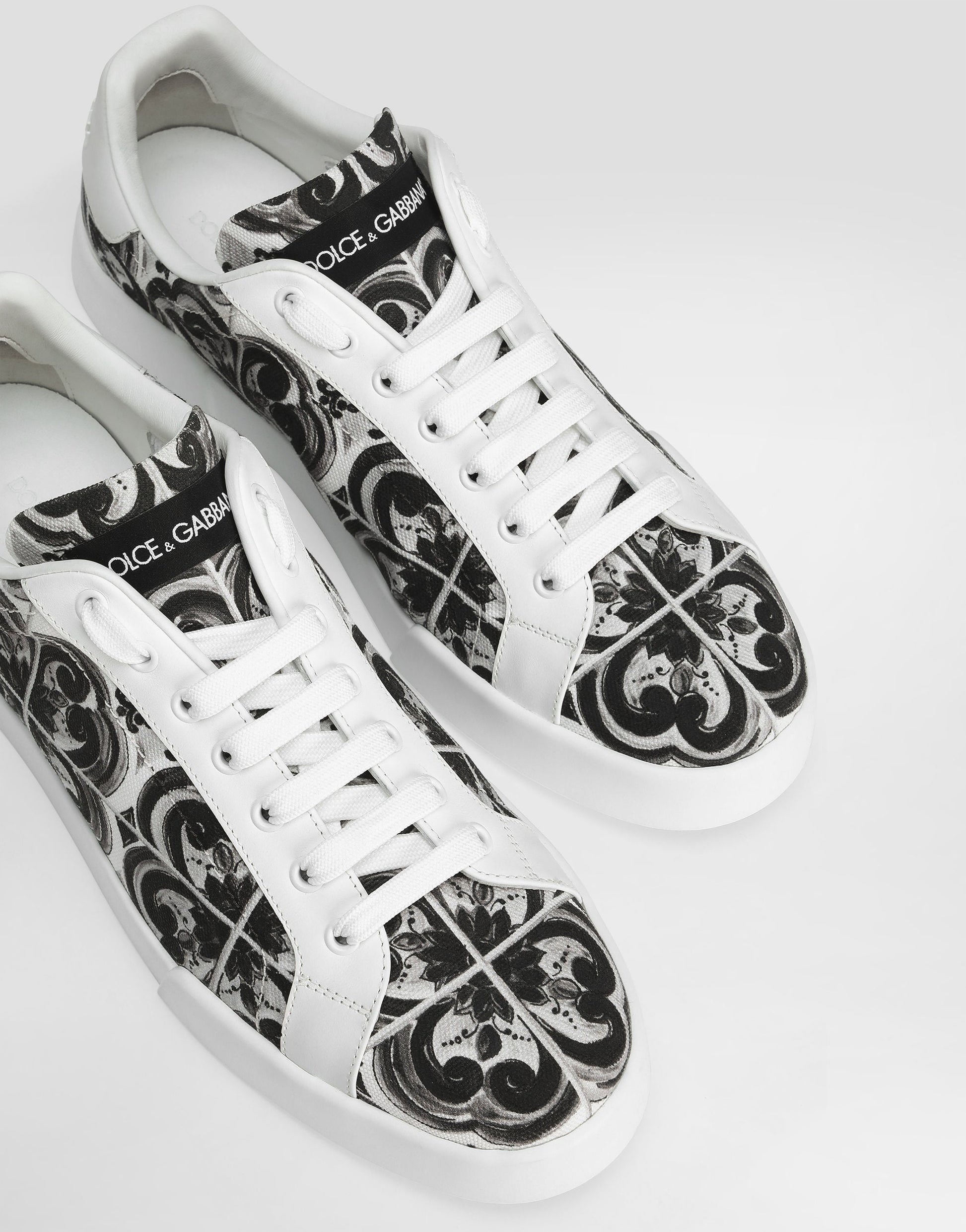 Men's Portofino Light Strobel Sneakers Majolica-Print Multicolor
