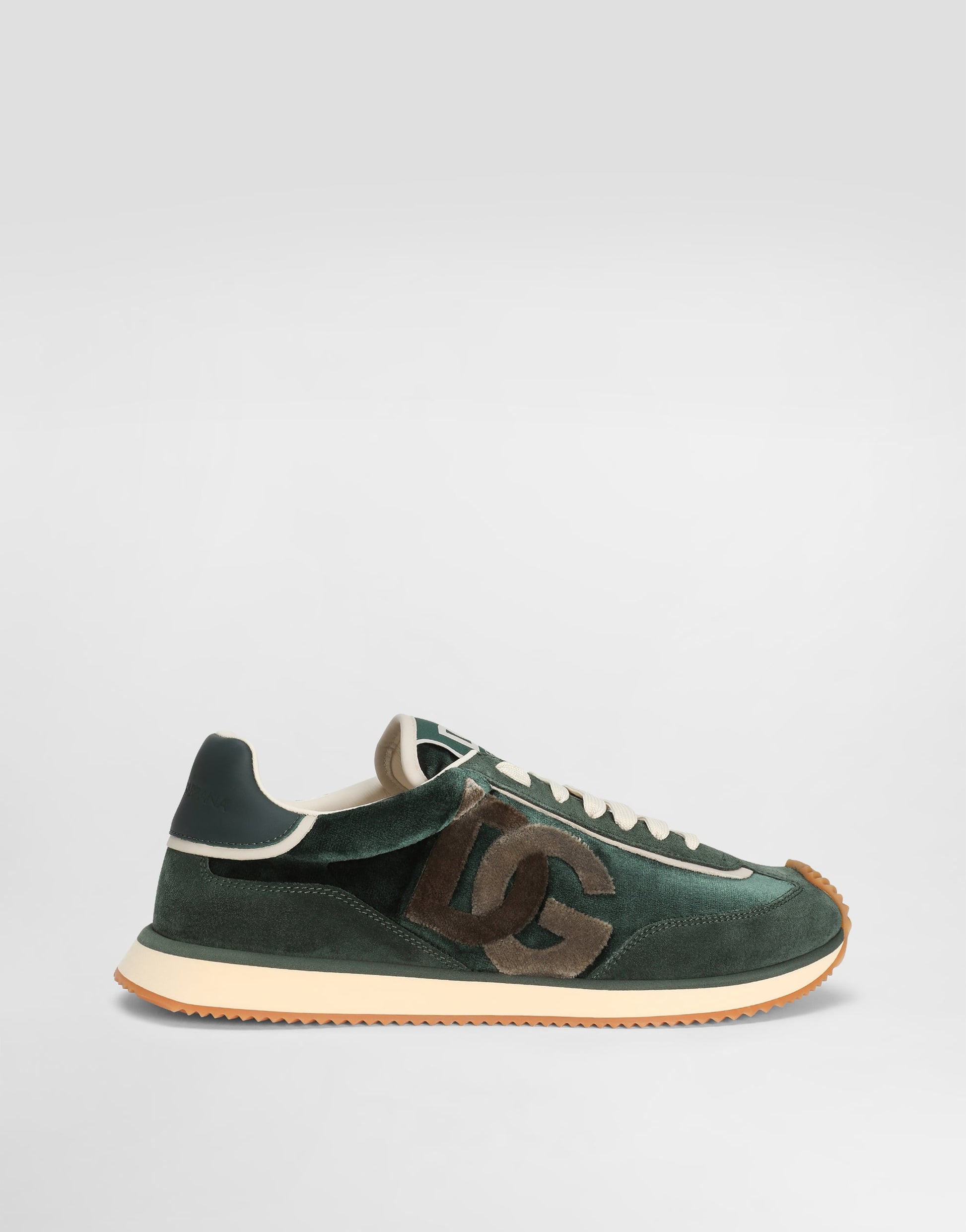 DG Cushion Men's Sneakers Velvet Calfskin Multicolor