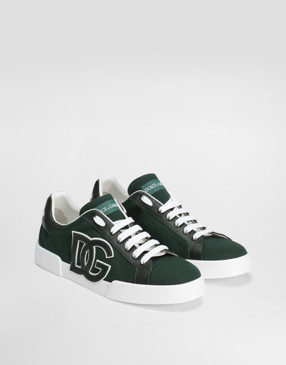 Portofino Light Men's Strobel Sneakers Canvas Calfskin Multicolor