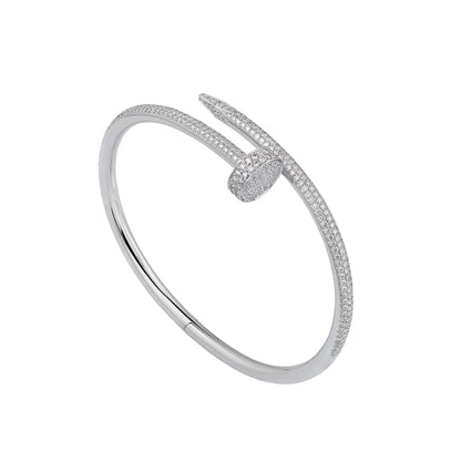 Juste Un Clou PavĂ© Cubic Zirconia Bracelet