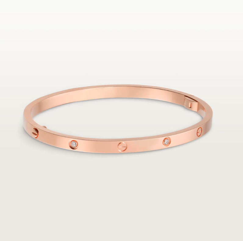 Small 4 Diamonds Love Bracelet