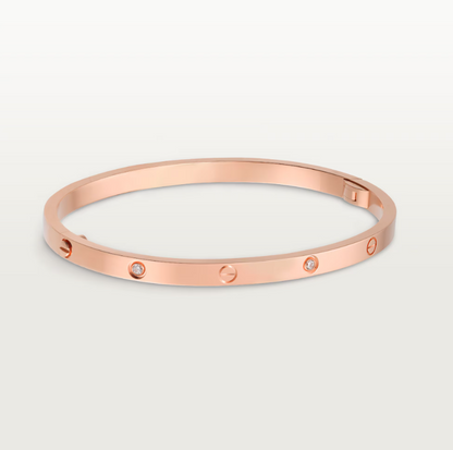 Small 4 Diamonds Love Bracelet