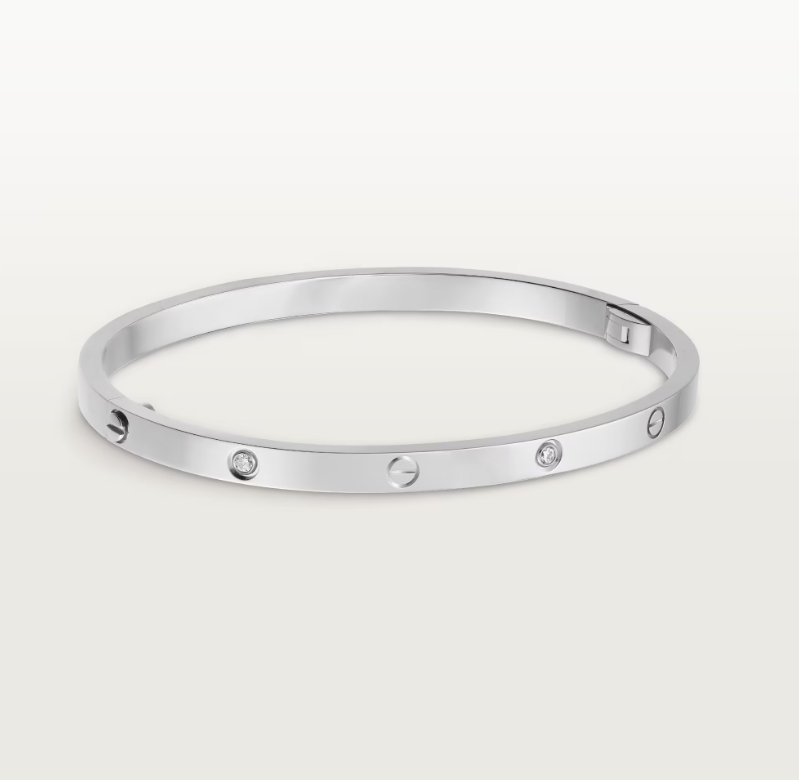 Small 4 Diamonds Love Bracelet