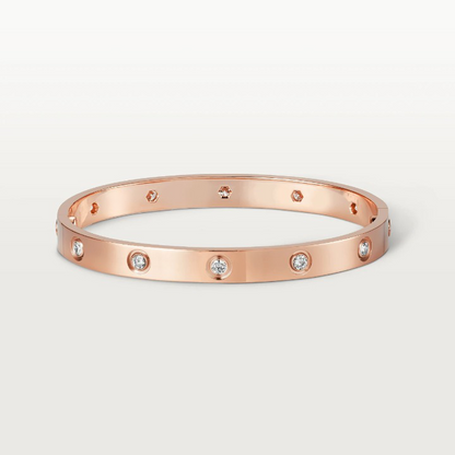 Classic 10 Diamonds Love Bracelet