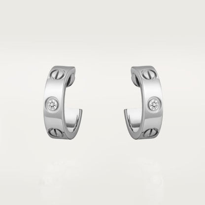 Love Hoop Earrings