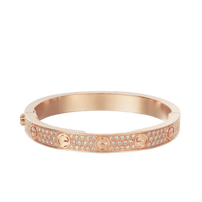 Love Diamonds Paved Bracelet
