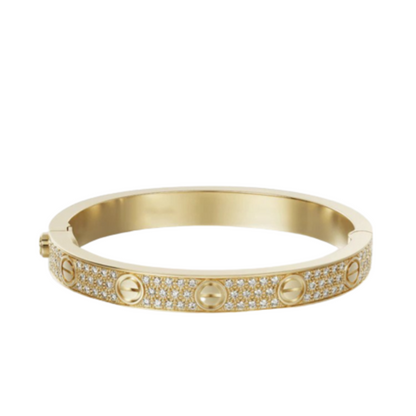 Love Diamonds Paved Bracelet