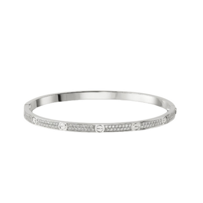 Small Love Diamonds Paved Bracelet