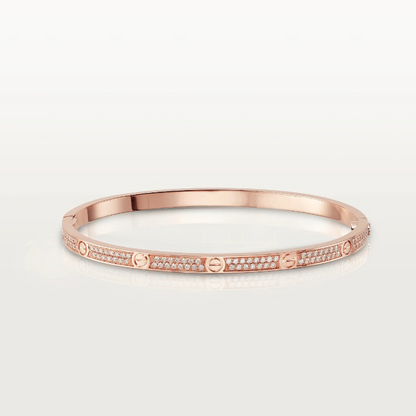 Small Love Diamonds Paved Bracelet