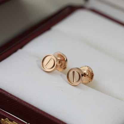 Love Stud Earrings