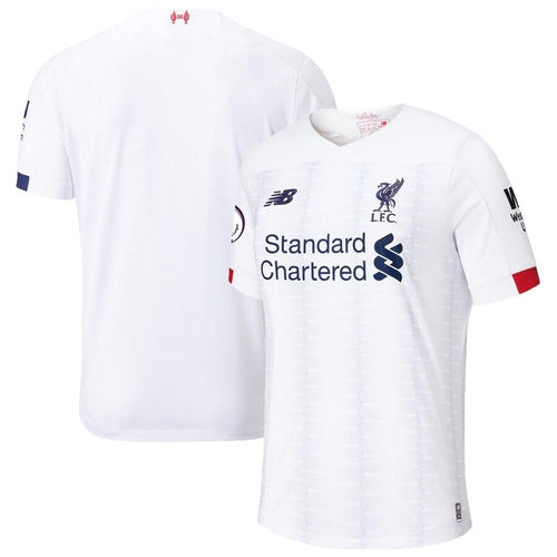 Liverpool 2019/20 Away Replica Jersey – White