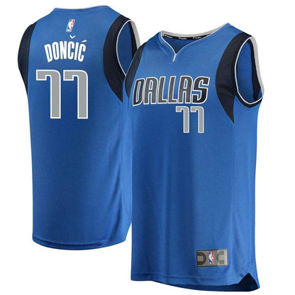 Luka Doncic Dallas Mavericks Fast Break Men's Replica Jersey - Association Edition