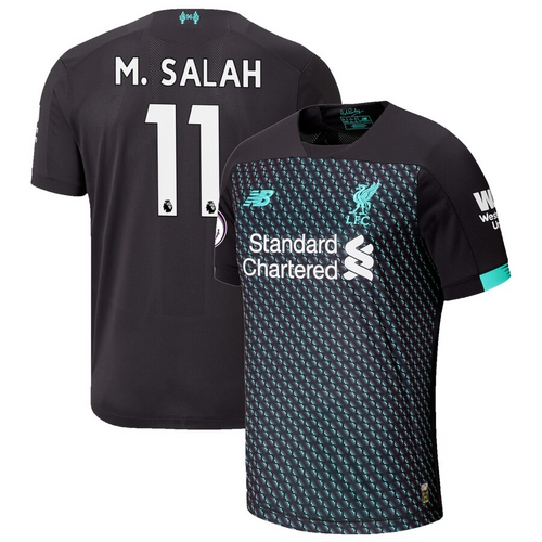 Mohamed Salah Liverpool 2019/20 Third Authentic Player Jersey - Black